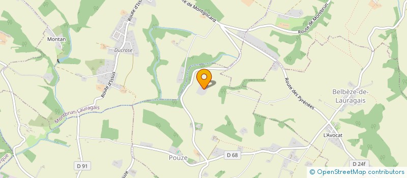 localisation de l'entreprise MHCONSEILS31  POUZE