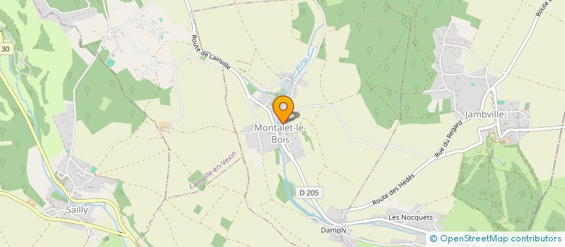 localisation de l'entreprise MHCS  MONTALET-LE-BOIS