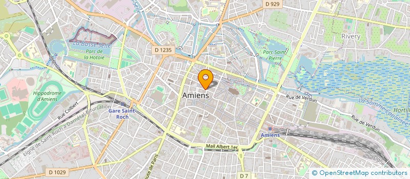 localisation de l'entreprise MHCV à AMIENS