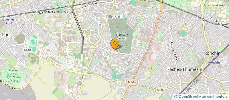 localisation de l'entreprise MHD à LILLE