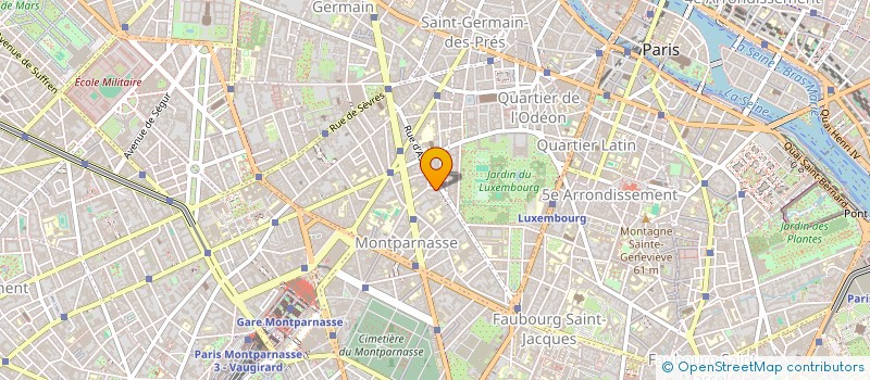 localisation de l'entreprise MHD CONSEIL  PARIS