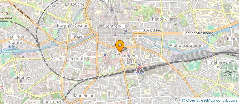 localisation de l'entreprise MHD CONSEILS  RENNES