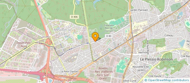localisation de l'entreprise MHD CONSTRUCTION à CLAMART