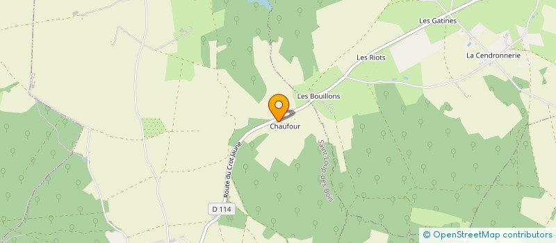 localisation de l'entreprise MHD CORP à SAINT-LOUP-DES-BOIS