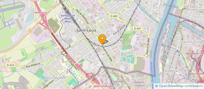 localisation de l'entreprise MHD FOOD à SAINT-LOUIS