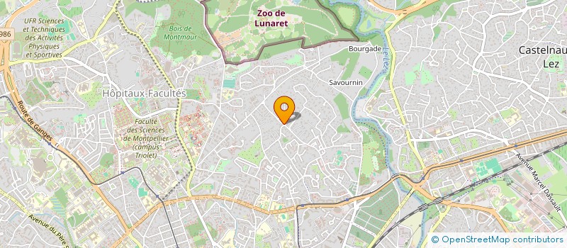 localisation de l'entreprise MHD IMMO à MONTPELLIER