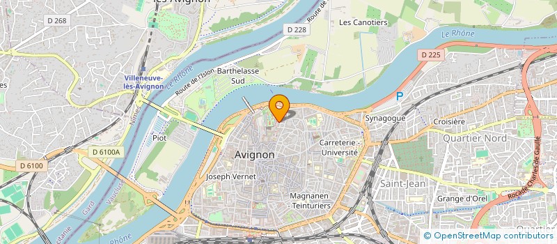 localisation de l'entreprise MHD INVEST  AVIGNON