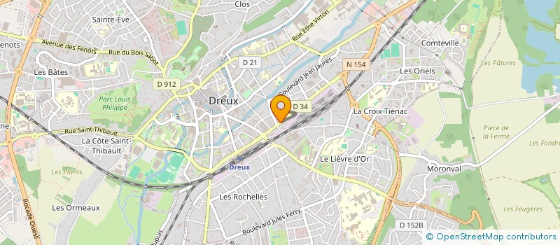 localisation de l'entreprise MHD LOCATION à DREUX