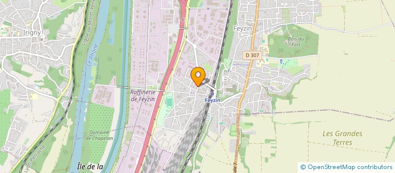 localisation de l'entreprise MHD LOCATION  FEYZIN