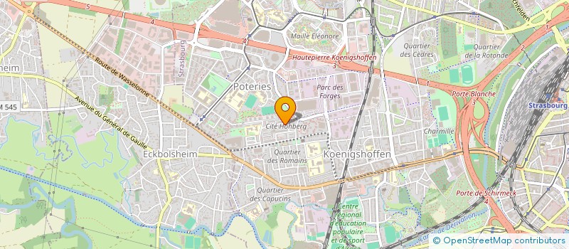 localisation de l'entreprise MHD TAXI  STRASBOURG