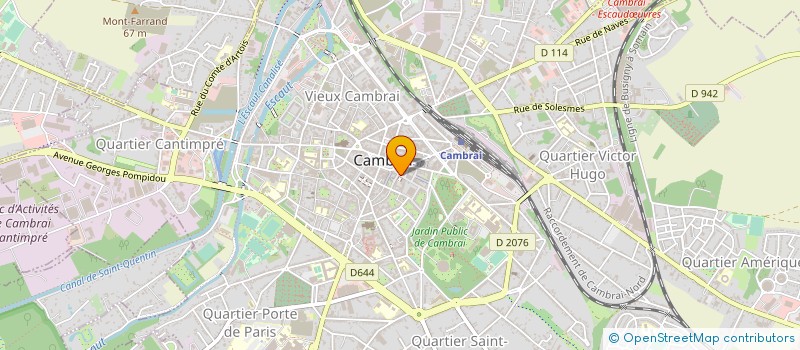 localisation de l'entreprise MHDM  CAMBRAI