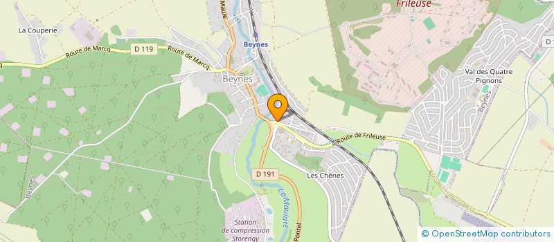 localisation de l'entreprise MHDM AUTOTECH  BEYNES