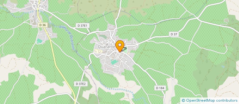 localisation de l'entreprise MHDSN à QUARANTE