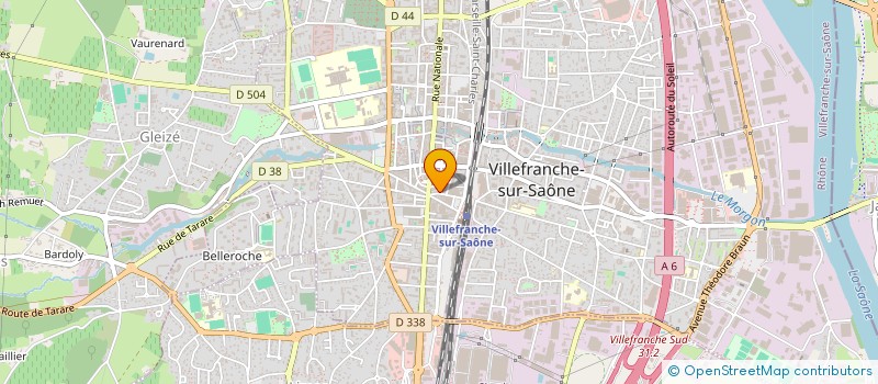 localisation de l'entreprise MHE à VILLEFRANCHE-SUR-SAONE