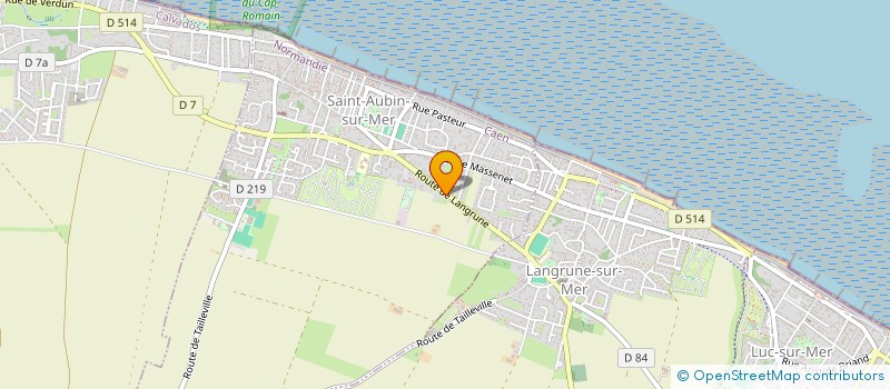 localisation de l'entreprise MHE CORPORATION  SAINT-AUBIN-SUR-MER