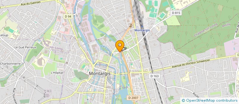 localisation de l'entreprise MHEM à MONTARGIS