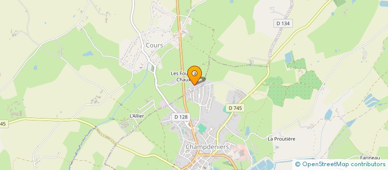 localisation de l'entreprise MHF  COURS