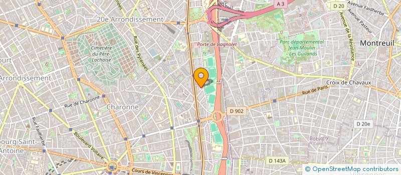 localisation de l'entreprise MHF  PARIS