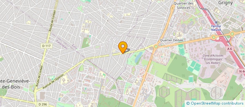 localisation de l'entreprise MHF SERVICES  MORSANG-SUR-ORGE