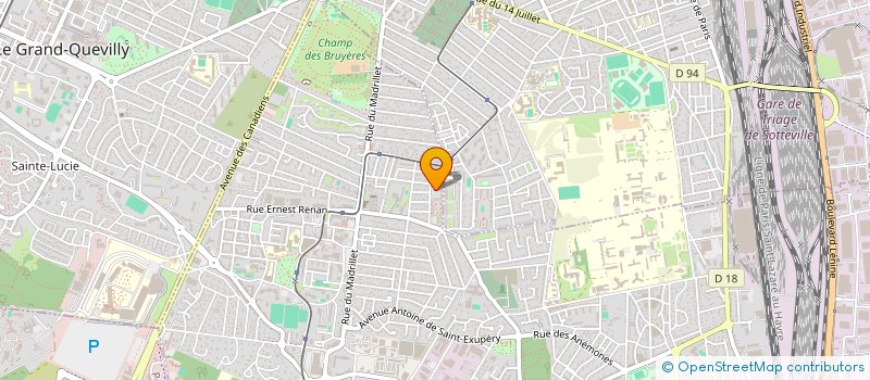 localisation de l'entreprise MHFRANCE  SAINT-ETIENNE-DU-ROUVRAY