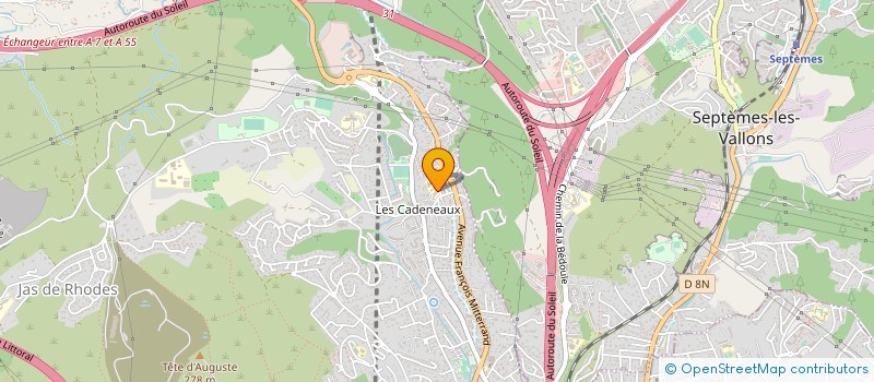 localisation de l'entreprise MHG à LES PENNES-MIRABEAU