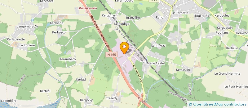 localisation de l'entreprise MHG LEASE  LANDAUL