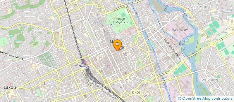 localisation de l'entreprise MHGC GROUP à NANCY