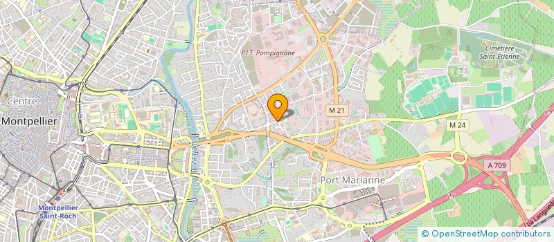 localisation de l'entreprise MHII à MONTPELLIER