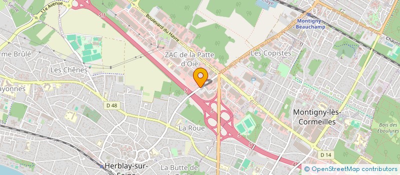 localisation de l'entreprise MHIKAS à HERBLAY-SUR-SEINE