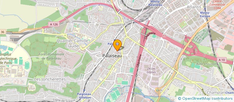 localisation de l'entreprise MHIRA à PALAISEAU