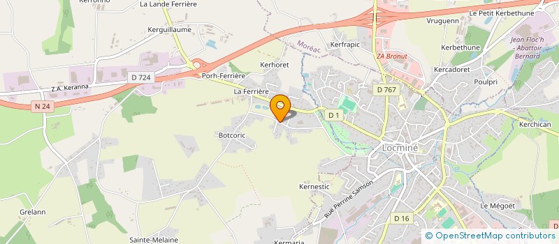 localisation de l'entreprise MHIRA SOL  PLUMELIN