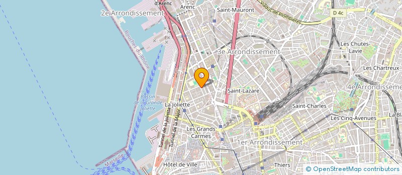 localisation de l'entreprise MHJ AGRICOLE à MARSEILLE