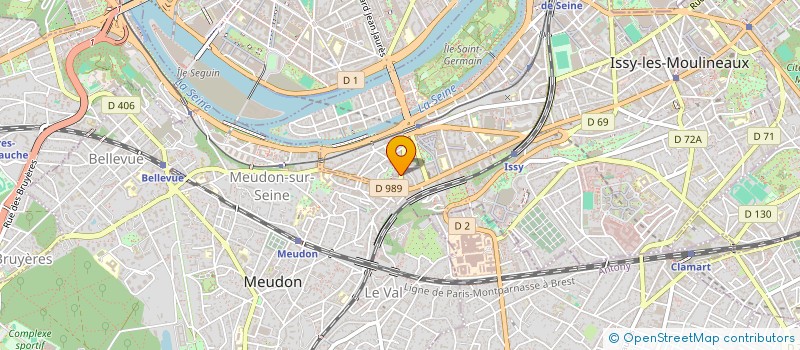 localisation de l'entreprise MHK à ISSY-LES-MOULINEAUX