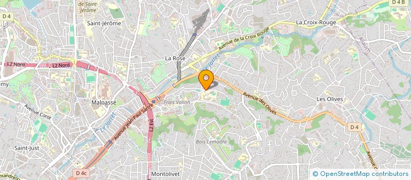 localisation de l'entreprise MHK à MARSEILLE
