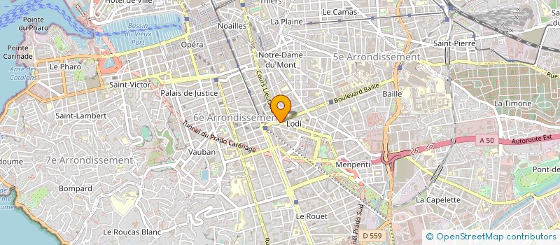localisation de l'entreprise MHK ASSURANCE à MARSEILLE