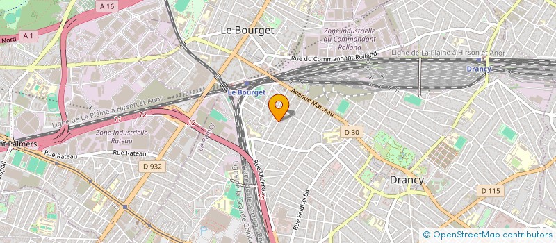 localisation de l'entreprise MHK INVEST  DRANCY