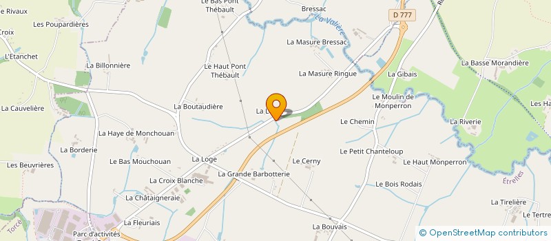 localisation de l'entreprise MHK IT SOLUTIONS  ETRELLES