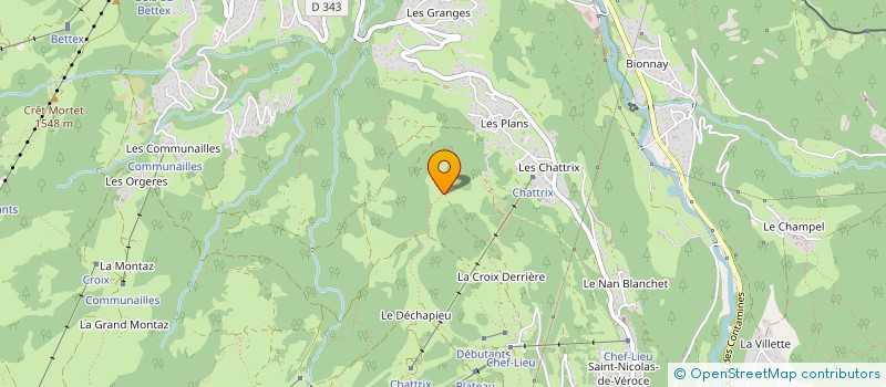 localisation de l'entreprise MHL  SAINT-GERVAIS-LES-BAINS