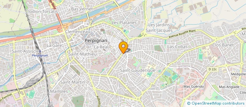 localisation de l'entreprise MHL IMMO à PERPIGNAN
