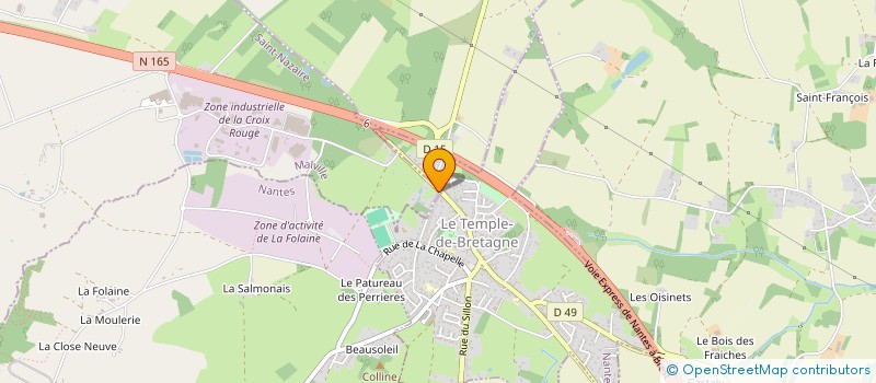 localisation de l'entreprise MHL INVEST  MALVILLE