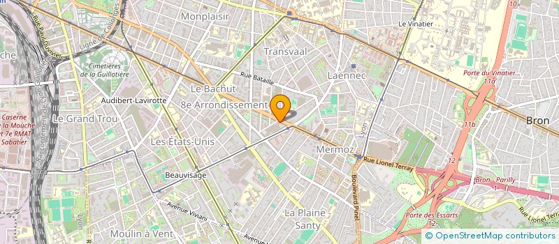 localisation de l'entreprise MHL PATRIMOINE  LYON