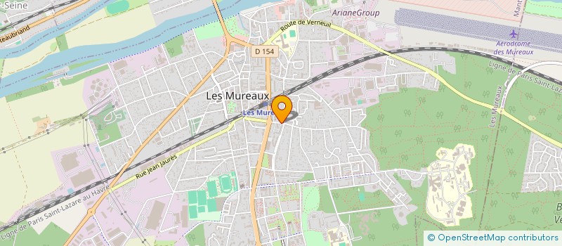 localisation de l'entreprise MHL TAXI à LES MUREAUX