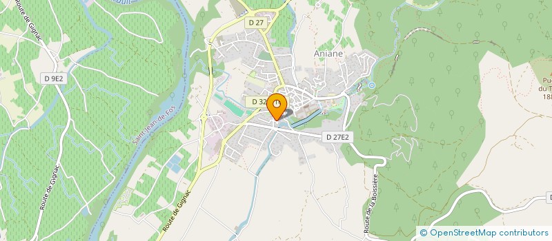 localisation de l'entreprise MHM GROUPS à ANIANE
