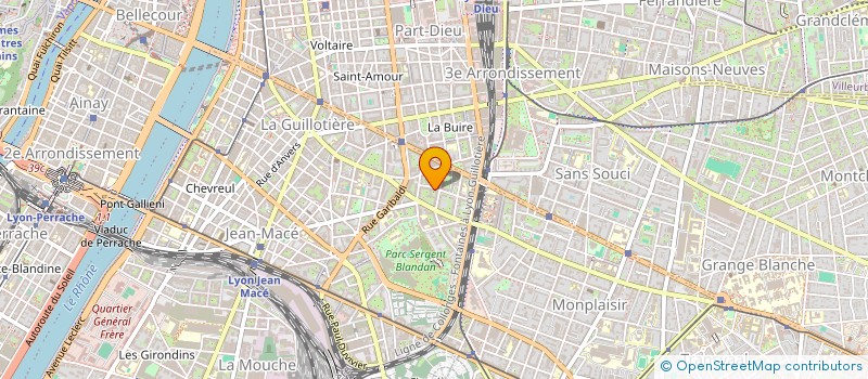 localisation de l'entreprise MHM IMMOBILIER MACE  LYON