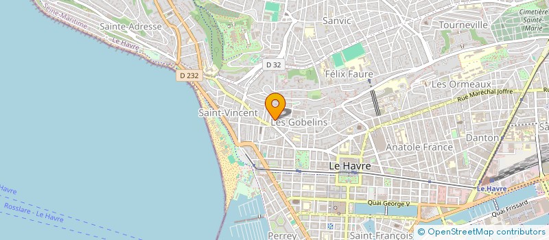 localisation de l'entreprise MHMA CONSULT à LE HAVRE