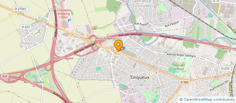 localisation de l'entreprise MHMB AMENAGEMENT à TINQUEUX