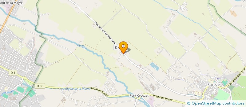 localisation de l'entreprise MHML SERVICES  SOREZE