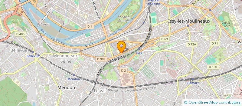 localisation de l'entreprise MHN TRANSPORT & LOGISTIQUE à ISSY-LES-MOULINEAUX