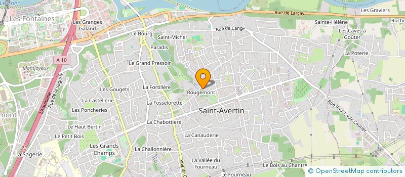 localisation de l'entreprise MHO BLERE  SAINT-AVERTIN