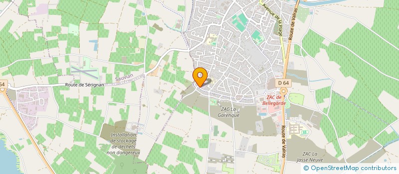 localisation de l'entreprise MHOOOV  SERIGNAN